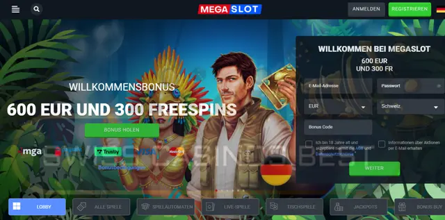 Bewertung Megaslot Casino